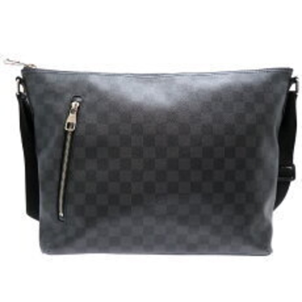 Louis Vuitton Mick Shoulder Bag Damier Graphite Black